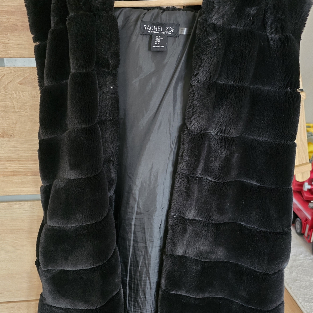 Rachel Zoe Black Teddy Jacket